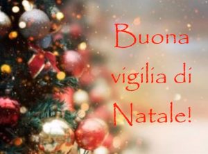 auguri buona vigilia di natale video