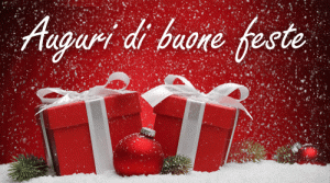 buone feste buon natale gif