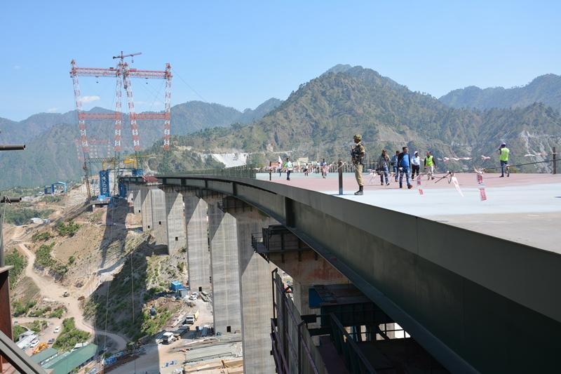 chenab bridge india