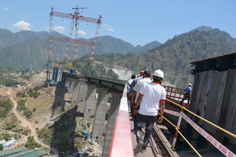 chenab bridge india