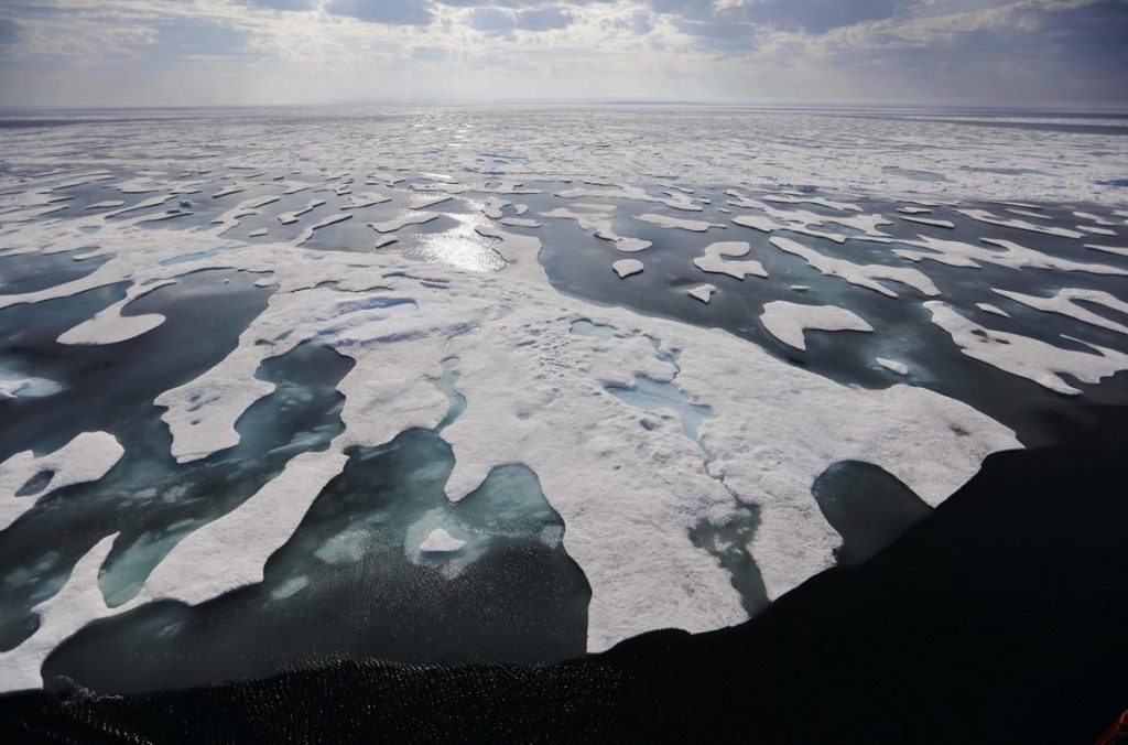 ghiaccio artico riscaldamento globale