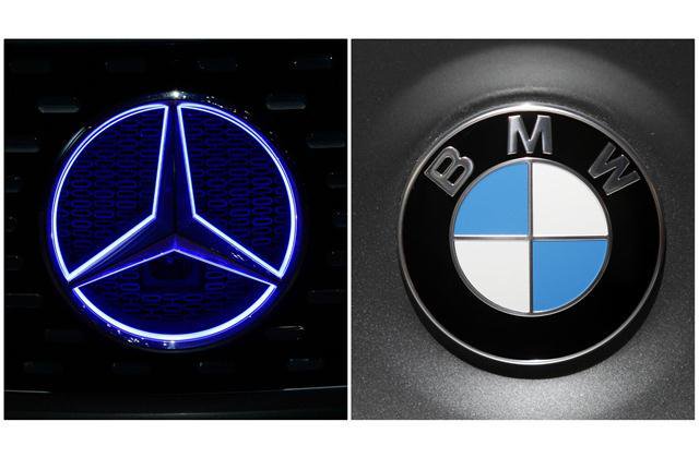 logo bmw mercedes