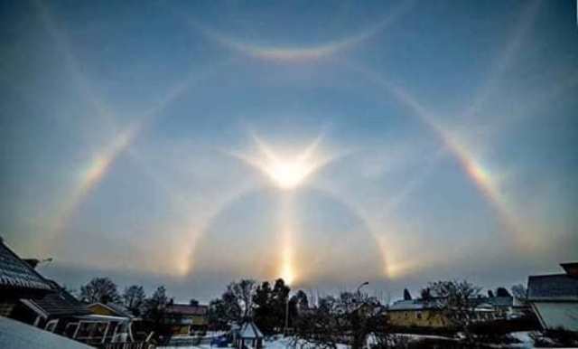 parelio svezia
