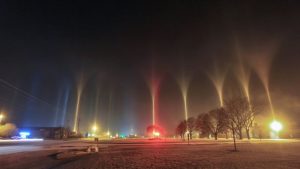 pilastri di luce wisconsin
