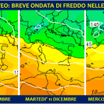 Previsioni Meteo, veloce ondata di freddo in arrivo sull’Italia: piccolo assaggio d’Inverno, rischio NEVE tra Giovedì e Venerdì anche in pianura