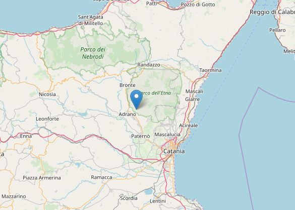 terremoto Etna