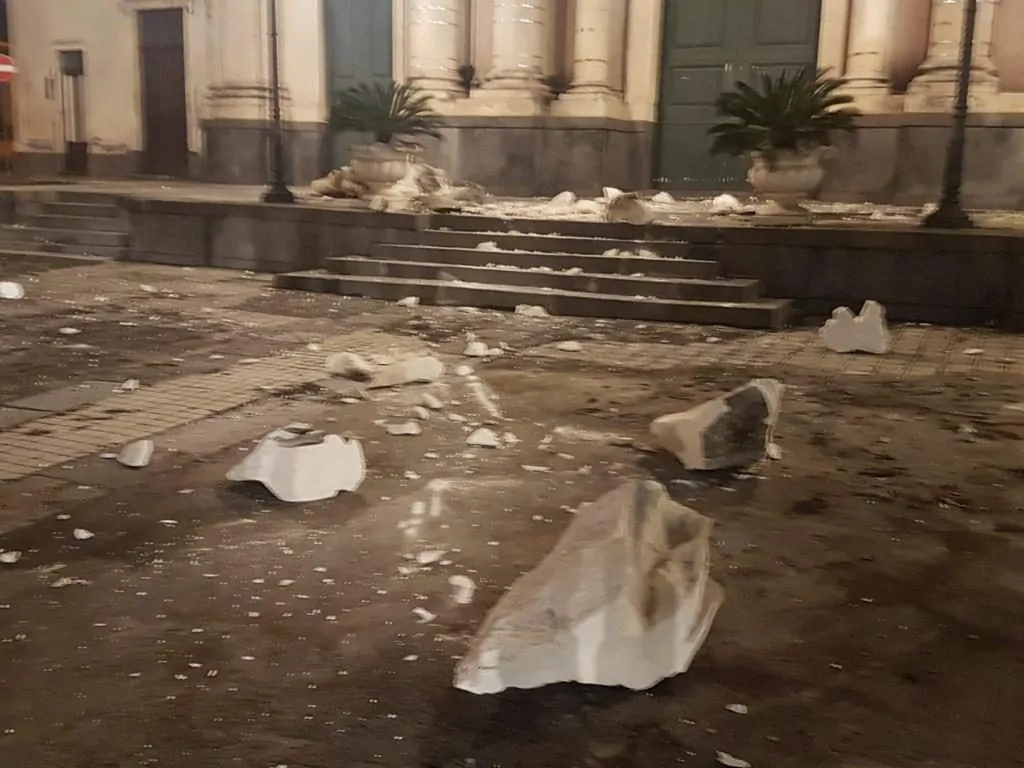 terremoto etna catania