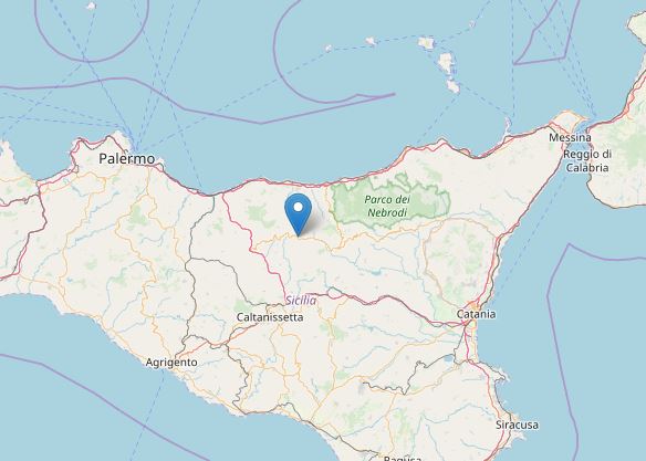 terremoto gangi palermo