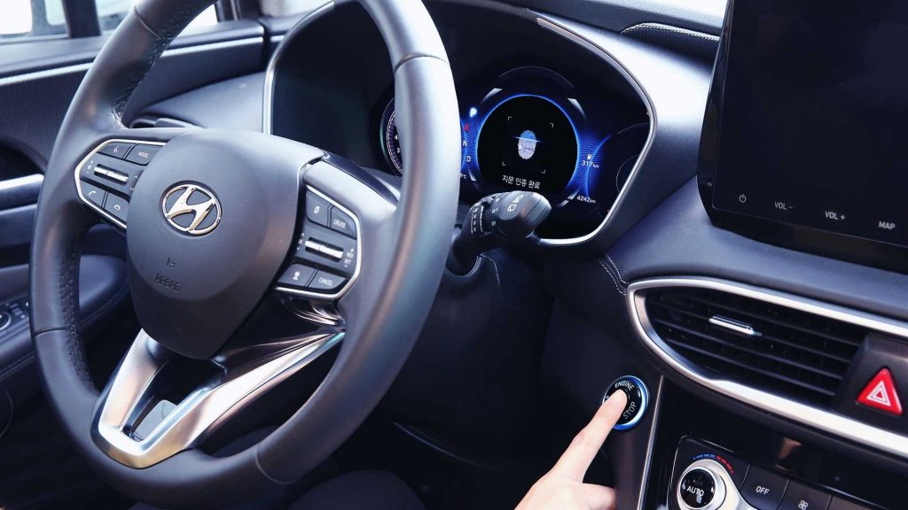 Hyundai impronta digitale