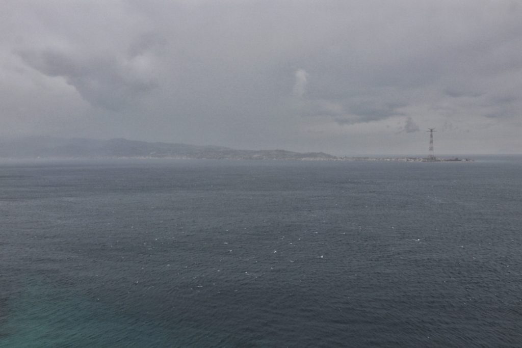 maltempo sullo stretto Reggio Calabria messina