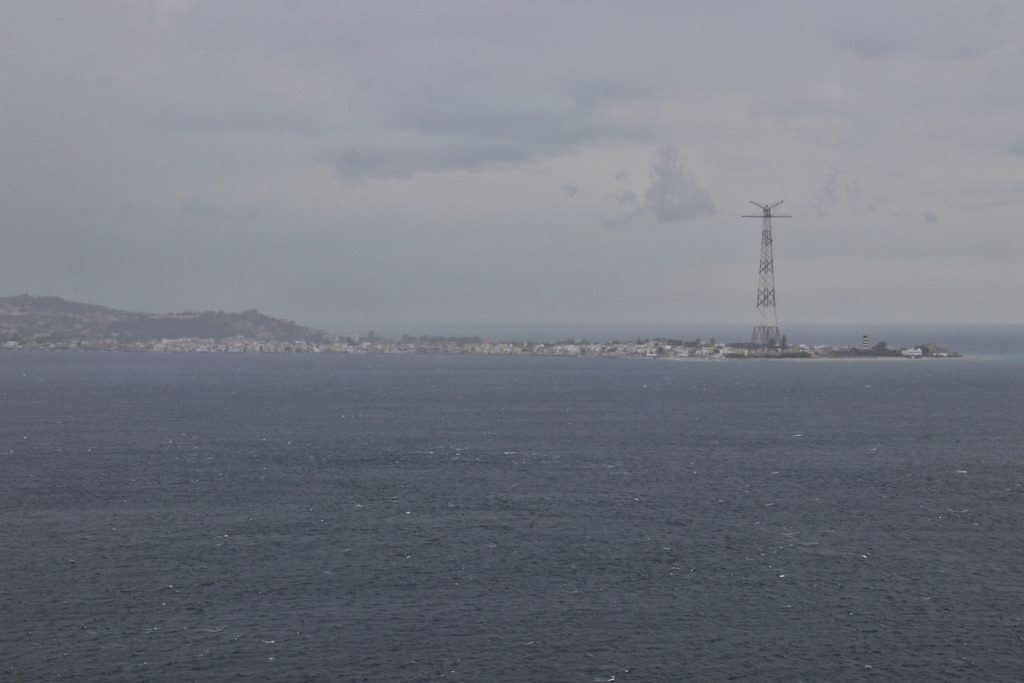 maltempo sullo stretto Reggio Calabria messina