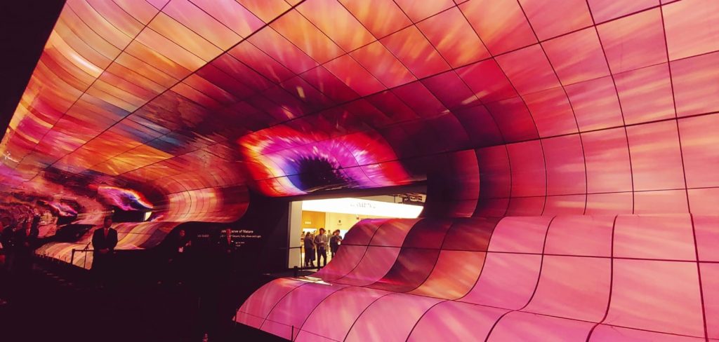 cascate LG CES Las Vegas
