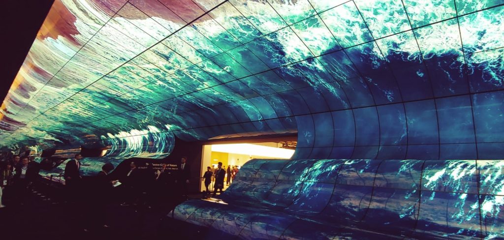 cascate LG CES Las Vegas