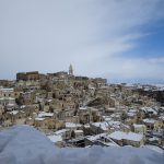 Freddo e neve in Basilicata, imbiancati i Sassi di Matera [GALLERY]