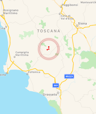 terremoto toscana