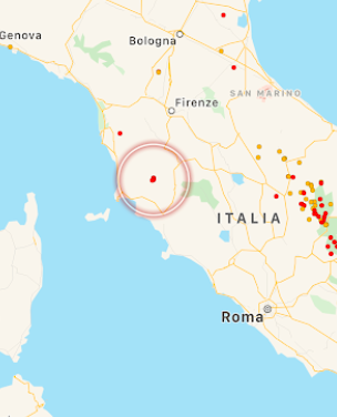 terremoto toscana