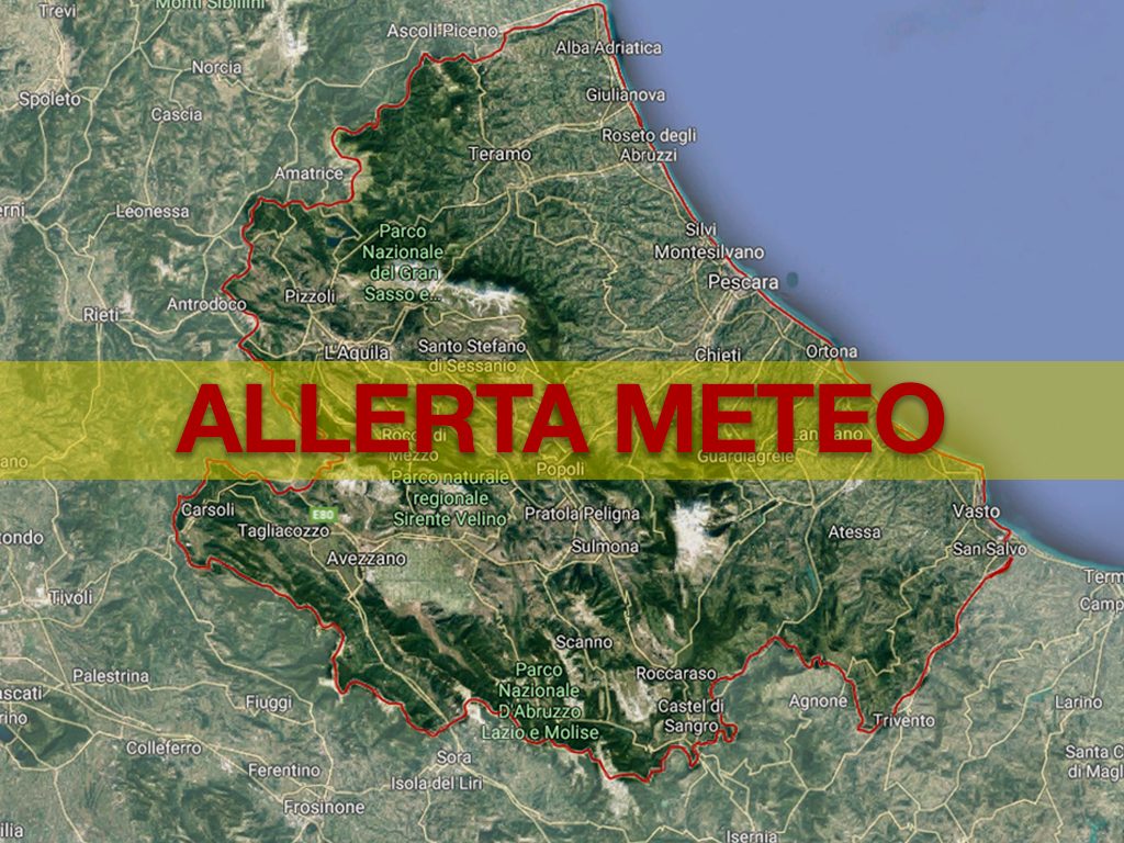 allerta meteo abruzzo