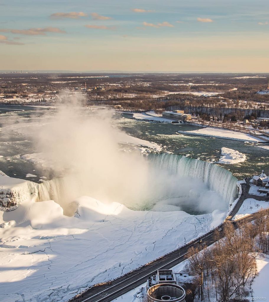 cascate niagara congelate