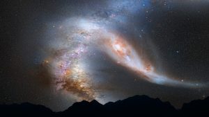 collisione via lattea