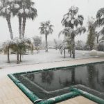 Gelo in Puglia, tanta neve nel Salento: immagini inedite da Gallipoli [GALLERY]
