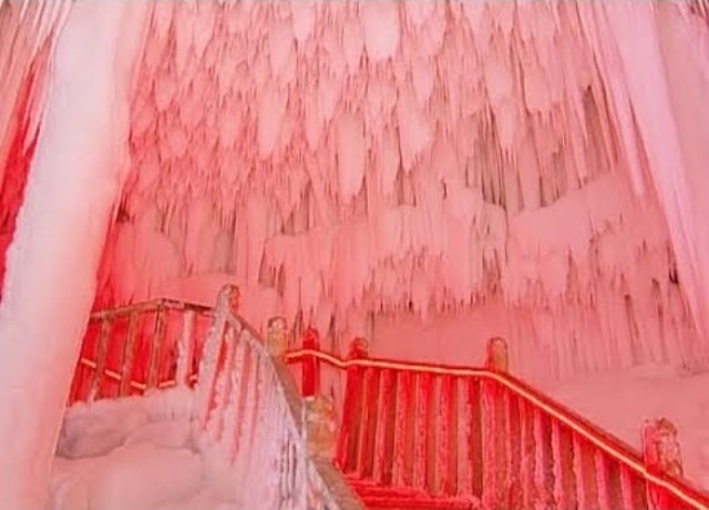 grotte ghiaccio cina