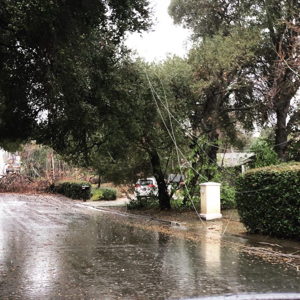 maltempo california