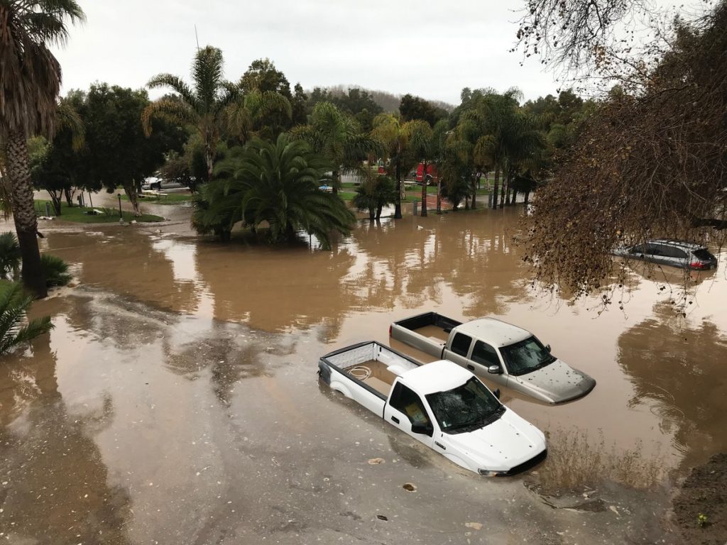 maltempo california