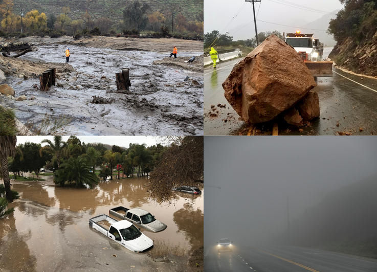 maltempo california