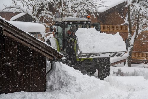 maltempo neve austria germania