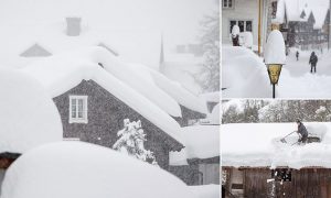 maltempo neve austria germania