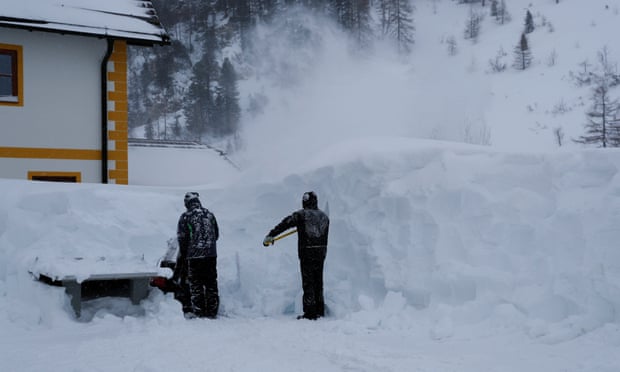 maltempo neve austria germania
