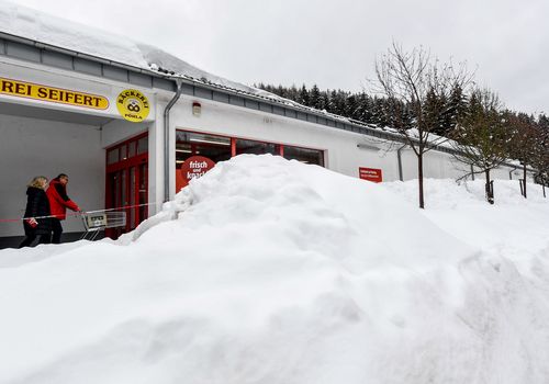 maltempo neve austria germania