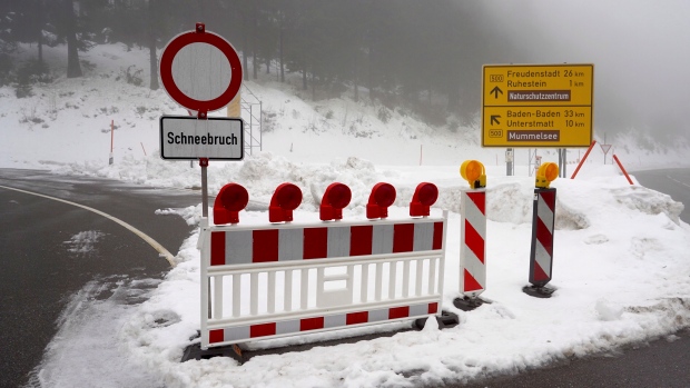 maltempo neve europa