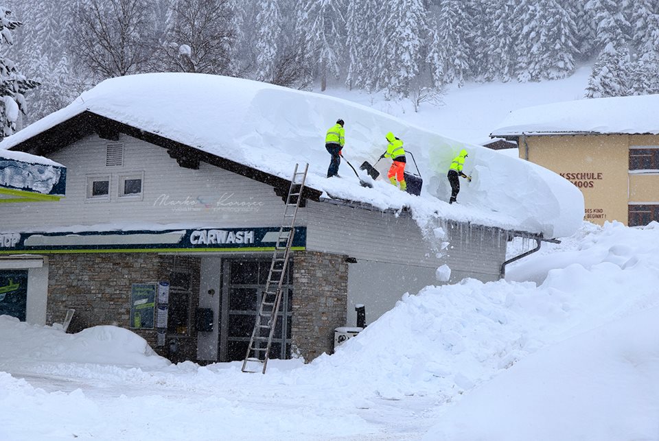 maltempo neve europa