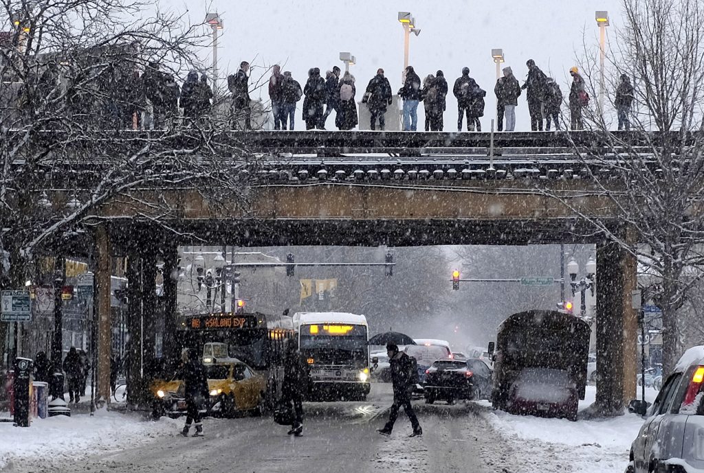 maltempo neve usa