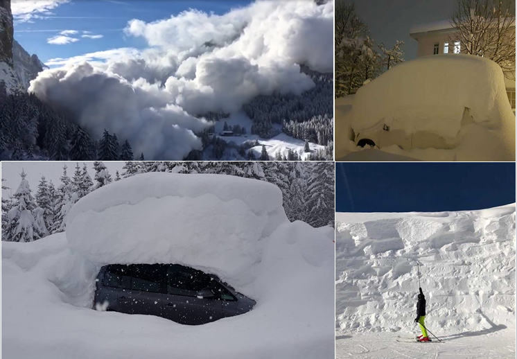 neve alpi settentrionali