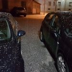 Freddo e gelo a Reggio Calabria: neve nella notte in centro città [GALLERY]