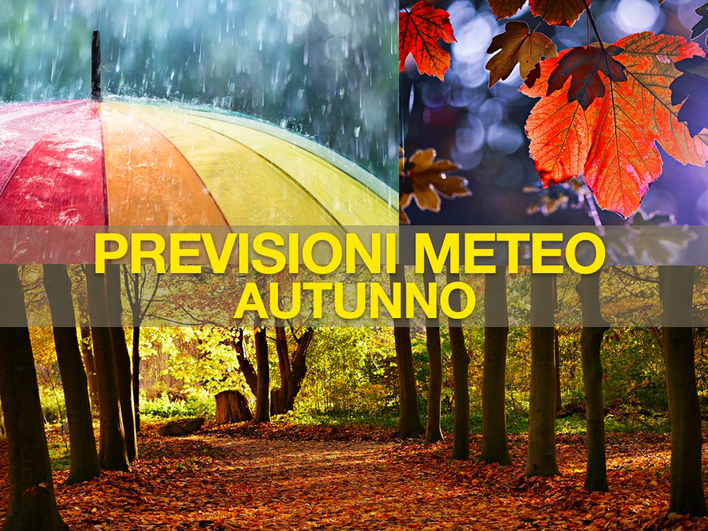 previsioni meteo autunno