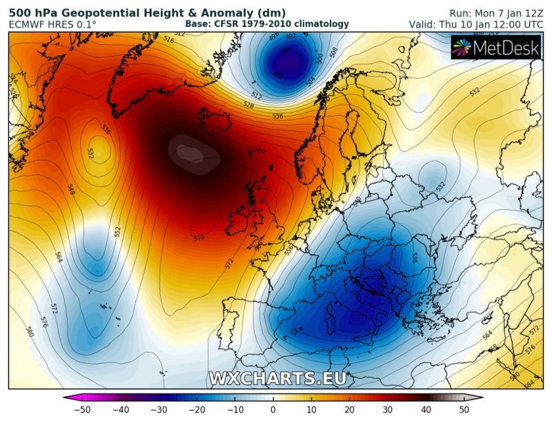 previsioni meteo freddo europa 10 gennaio