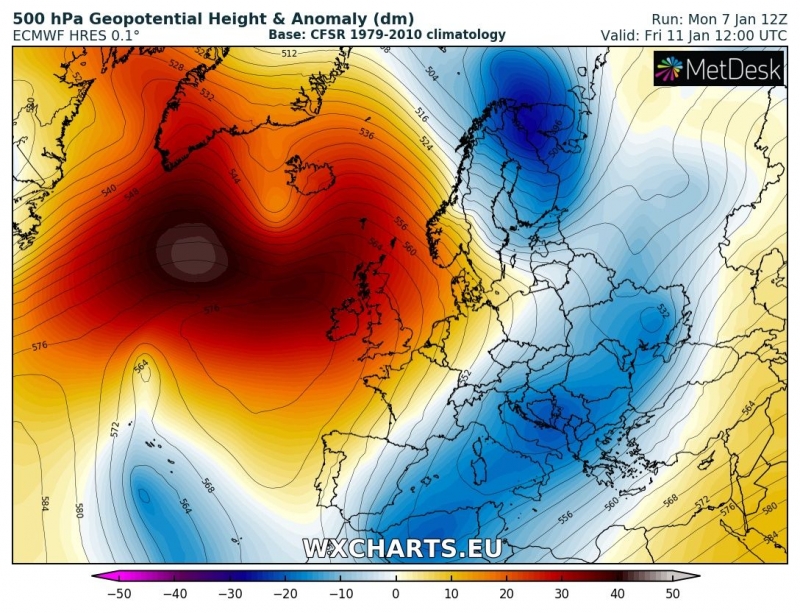 previsioni meteo freddo europa 11 gennaio