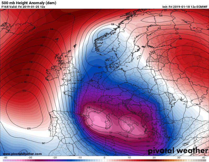 previsioni meteo freddo europa 25 gennaio