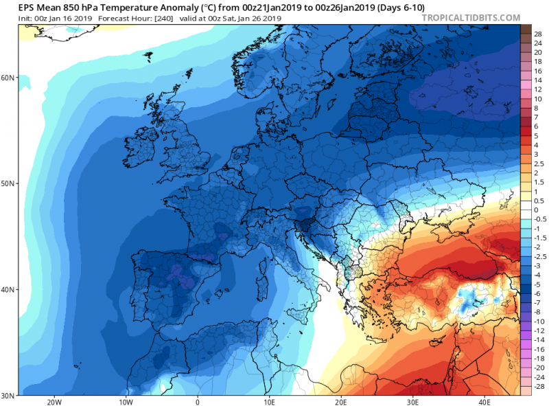 previsioni meteo freddo europa 26 gennaio 2