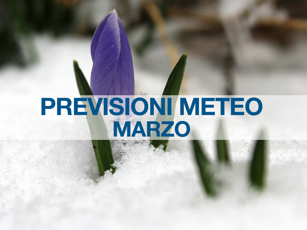 Le previsioni meteo mensili dell’Aeronautica Militare: la tendenza per marzo