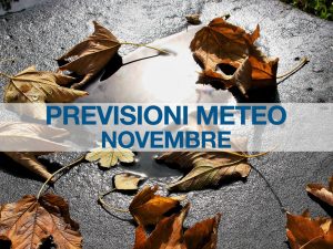 previsioni meteo novembre