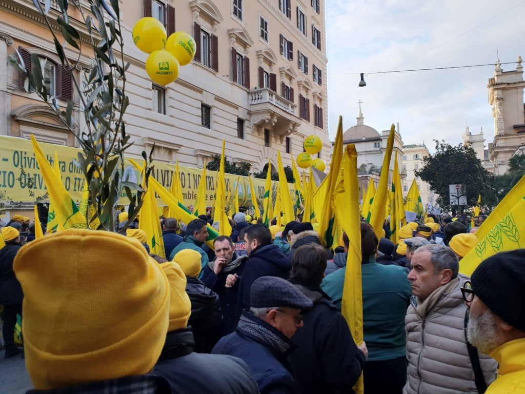 protesta Coldiretti