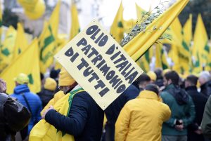 Ministero delle Politiche Agricole. Manifestazione di Coldiretti