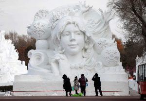 cina sculture ghiaccio harbin