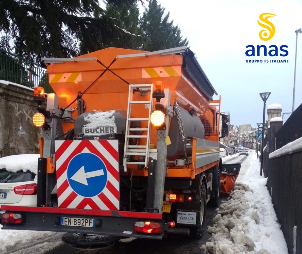 strada neve anas catania