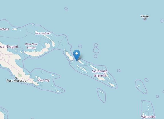terremoto Isole Salomone