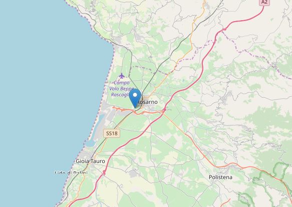 terremoto Reggio Calabria Rosarno San Ferdinando